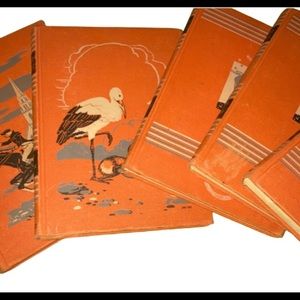 CHILDCRAFT 1947. Volumes 3, 4, 7, 10, & 12